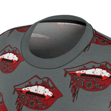 Load image into Gallery viewer, Vampire Lips Slim Fit AOP Tee