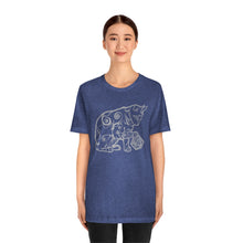 Load image into Gallery viewer, Cat Playing D&D Jersey Short Sleeve Tee