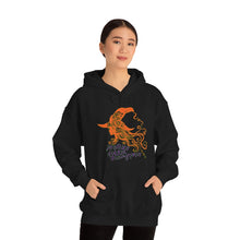Load image into Gallery viewer, Something Wicked This Way Comes Heavy Blend™ Hooded Sweatshirt