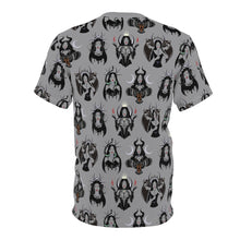 Load image into Gallery viewer, Faces of Hekate AOP Cut & Sew Tee
