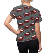 Load image into Gallery viewer, Vampire Lips Slim Fit AOP Tee