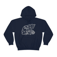 Load image into Gallery viewer, Cat Playing D&D Heavy Blend™ Hooded Sweatshirt