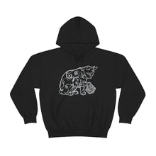 Load image into Gallery viewer, Cat Playing D&D Heavy Blend™ Hooded Sweatshirt