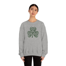 Load image into Gallery viewer, Celtic Shamrock Heavy Blend™ Crewneck Sweatshirt