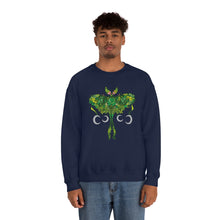 Load image into Gallery viewer, Luna Moth  Heavy Blend™ Crewneck Sweatshirt