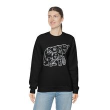 Load image into Gallery viewer, Cat Playing D&D Heavy Blend™ Crewneck Sweatshirt