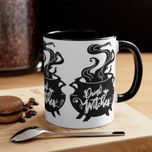 Load image into Gallery viewer, Drink Up Witches Accent Coffee Mug, 11oz