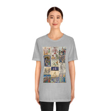 Load image into Gallery viewer, People Getting Stabbed in Medieval Manuscripts Jersey Short Sleeve Tee