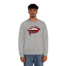Load image into Gallery viewer, Vampire Lips Heavy Blend™ Crewneck Sweatshirt
