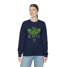 Load image into Gallery viewer, Luna Moth  Heavy Blend™ Crewneck Sweatshirt