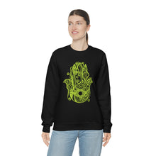 Load image into Gallery viewer, Hamsa Heavy Blend™ Crewneck Sweatshirt