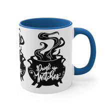 Load image into Gallery viewer, Drink Up Witches Accent Coffee Mug, 11oz