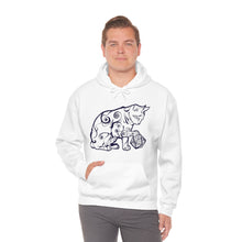 Load image into Gallery viewer, Cat Playing D&D Heavy Blend™ Hooded Sweatshirt