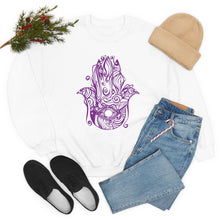 Load image into Gallery viewer, Hamsa Heavy Blend™ Crewneck Sweatshirt