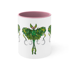 Load image into Gallery viewer, Luna Moth Accent Coffee Mug, 11oz