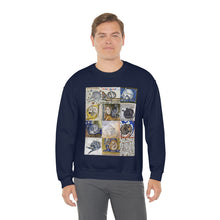 Load image into Gallery viewer, Medieval Cats Licking Their Butts Heavy Blend™ Crewneck Sweatshirt