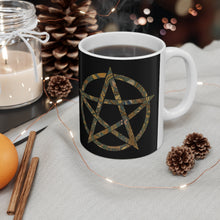 Load image into Gallery viewer, Tapestry Pentagram Ceramic Mug 11oz