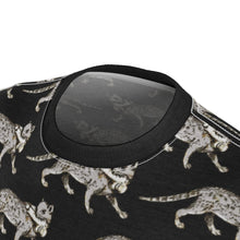 Load image into Gallery viewer, Flaisch Macht Flaisch Cat AOP Tee