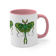 Load image into Gallery viewer, Luna Moth Accent Coffee Mug, 11oz