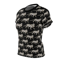 Load image into Gallery viewer, Flaisch Macht Flaisch Cat Women's AOP Tee