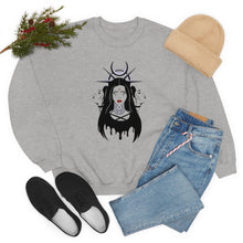 Load image into Gallery viewer, Hekate Triformis Heavy Blend™ Crewneck Sweatshirt