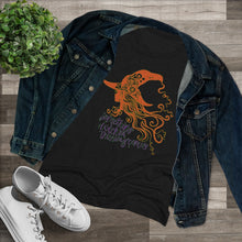 Load image into Gallery viewer, Something Wicked This Way Comes Slim Fit Triblend Tee