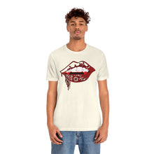 Load image into Gallery viewer, Vampire Lips Jersey Short Sleeve Tee