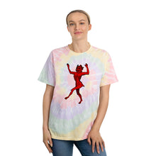 Load image into Gallery viewer, Dancing Demon Tie-Dye Tee, Spiral