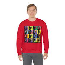 Load image into Gallery viewer, Live Deliciously Heavy Blend™ Crewneck Sweatshirt