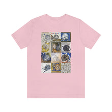 Load image into Gallery viewer, Medieval Cats Licking Their Butts Jersey Short Sleeve Tee