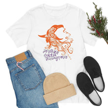 Load image into Gallery viewer, Something Wicked This Way Comes Jersey Short Sleeve Tee