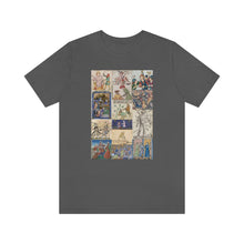 Load image into Gallery viewer, People Getting Stabbed in Medieval Manuscripts Jersey Short Sleeve Tee