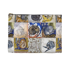 Load image into Gallery viewer, Medieval Cats Licking Their Butts Accessory Pouch