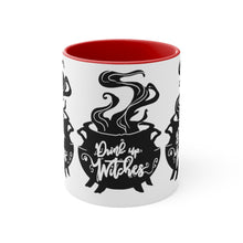 Load image into Gallery viewer, Drink Up Witches Accent Coffee Mug, 11oz