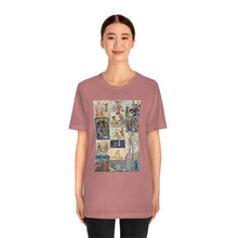 Load image into Gallery viewer, People Getting Stabbed in Medieval Manuscripts Jersey Short Sleeve Tee