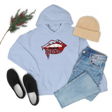 Load image into Gallery viewer, Vampire Lips Heavy Blend™ Hooded Sweatshirt