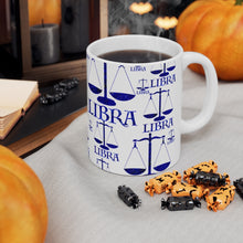 Load image into Gallery viewer, Libra Scales Ceramic Mug 11oz