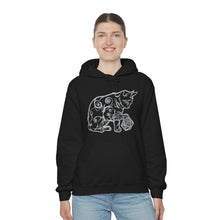 Load image into Gallery viewer, Cat Playing D&D Heavy Blend™ Hooded Sweatshirt