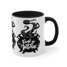 Load image into Gallery viewer, Drink Up Witches Accent Coffee Mug, 11oz