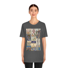 Load image into Gallery viewer, People Getting Stabbed in Medieval Manuscripts Jersey Short Sleeve Tee