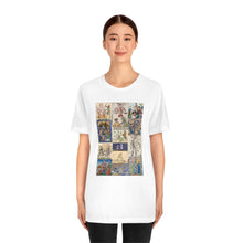 Load image into Gallery viewer, People Getting Stabbed in Medieval Manuscripts Jersey Short Sleeve Tee