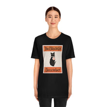 Load image into Gallery viewer, The Black Cat Jersey Short Sleeve Tee