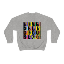 Load image into Gallery viewer, Live Deliciously Heavy Blend™ Crewneck Sweatshirt