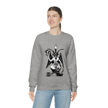 Load image into Gallery viewer, Baphomet Heavy Blend™ Crewneck Sweatshirt