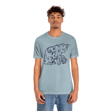 Load image into Gallery viewer, Cat Playing D&D Jersey Short Sleeve Tee