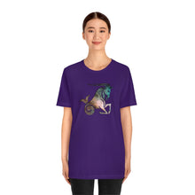 Load image into Gallery viewer, Capricorn Galaxy Jersey Short Sleeve Tee