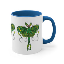 Load image into Gallery viewer, Luna Moth Accent Coffee Mug, 11oz
