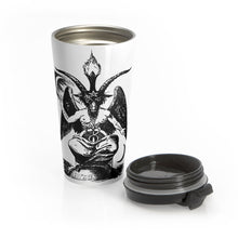 Load image into Gallery viewer, Baphomet Stainless Steel Travel Mug