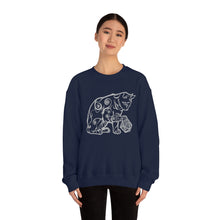 Load image into Gallery viewer, Cat Playing D&D Heavy Blend™ Crewneck Sweatshirt