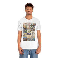 Load image into Gallery viewer, People Getting Stabbed in Medieval Manuscripts Jersey Short Sleeve Tee